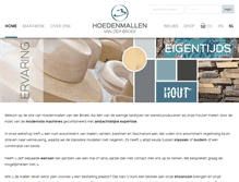 Tablet Screenshot of hoedenmallen.nl